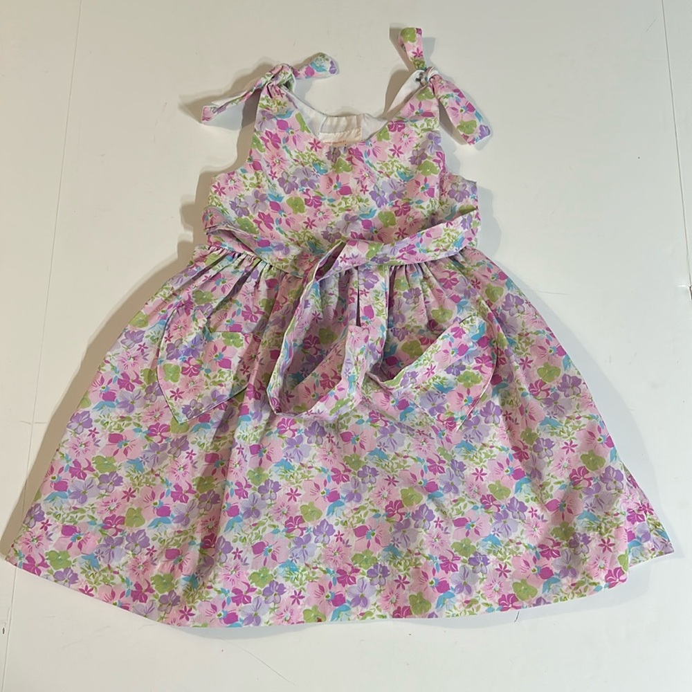Handmade 💐 Floral Dress size 2T